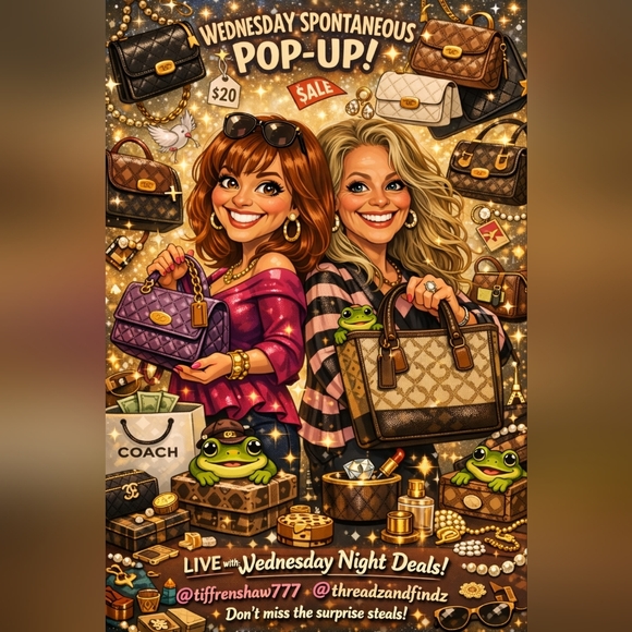 Handbags - Wednesday Night Pop-up With Tiff and Sandi (threadzandfindz) 7:15cst